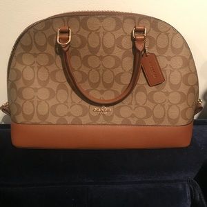 Coach Signature Sierra Satchel Handbag